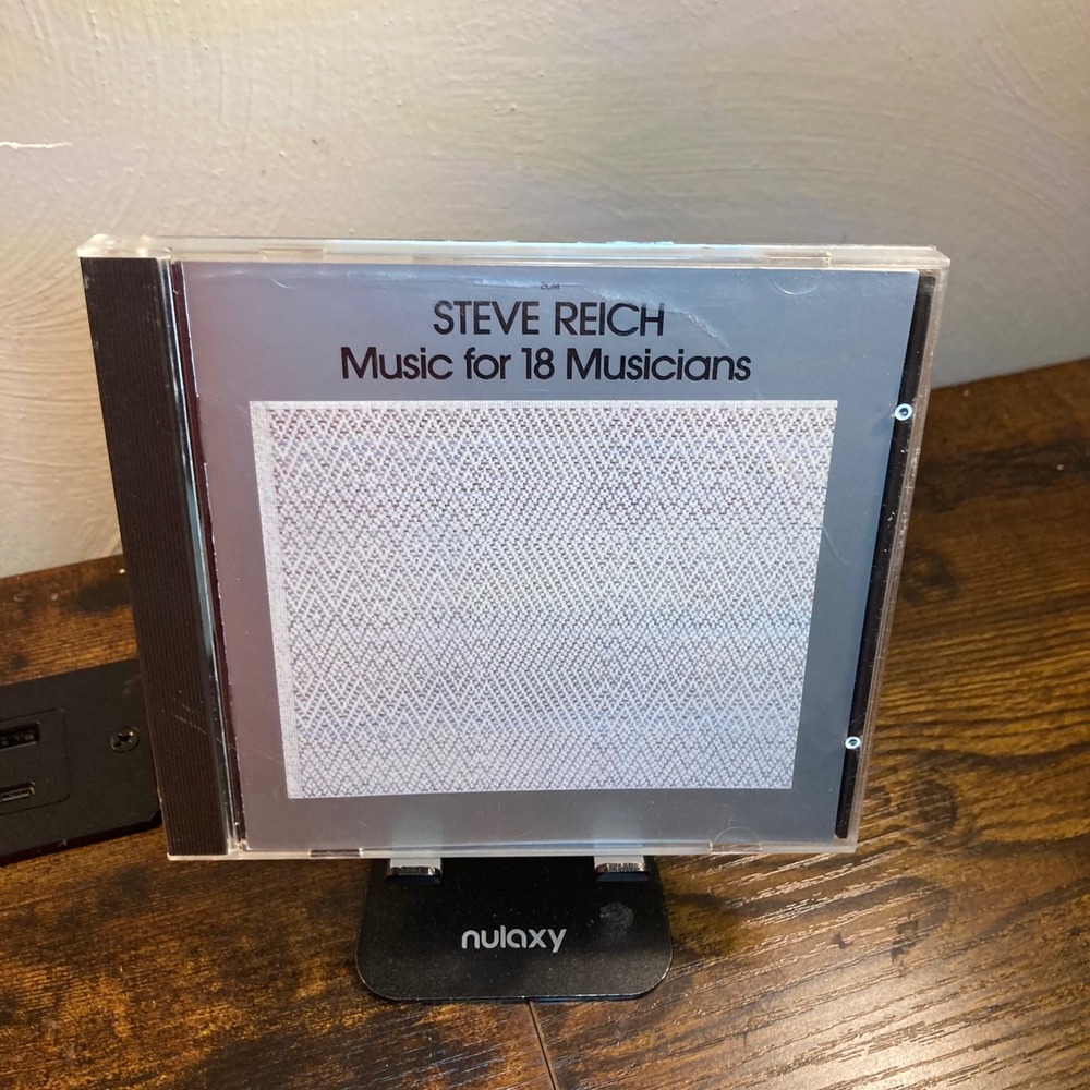 Steve Reich Music for 18 Musicians CD ECM West Germany Minimalist Classical